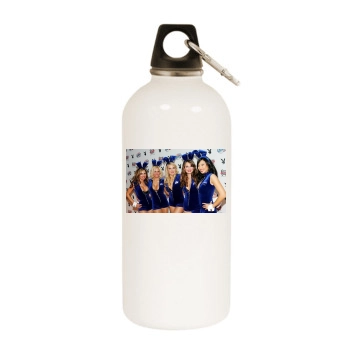 Jennifer Walcott White Water Bottle With Carabiner