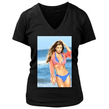 Jennifer Walcott Women's Deep V-Neck TShirt