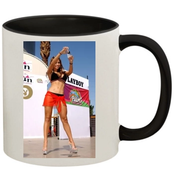 Jennifer Walcott 11oz Colored Inner & Handle Mug