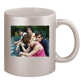 Jenny Lewis 11oz Metallic Silver Mug