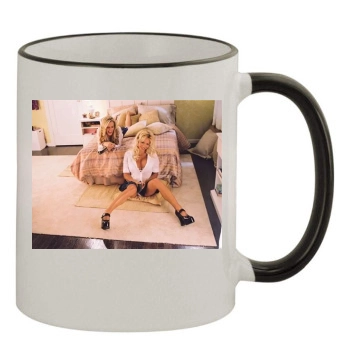 Jenny McCarthy 11oz Colored Rim & Handle Mug