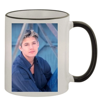 Jensen Ackles 11oz Colored Rim & Handle Mug