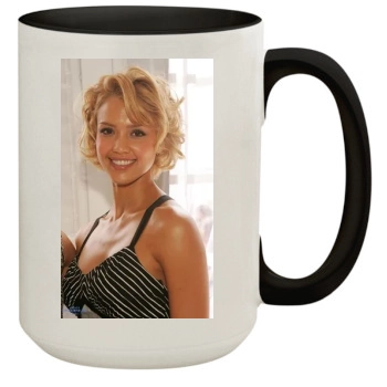 Jessica Alba 15oz Colored Inner & Handle Mug