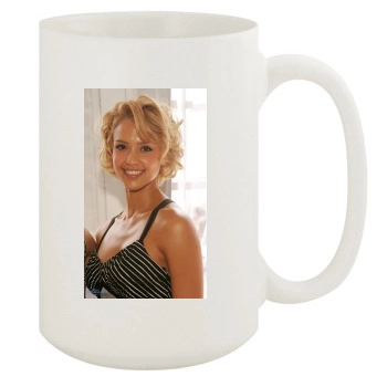 Jessica Alba 15oz White Mug