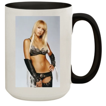 Jessica Alba 15oz Colored Inner & Handle Mug