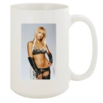 Jessica Alba 15oz White Mug