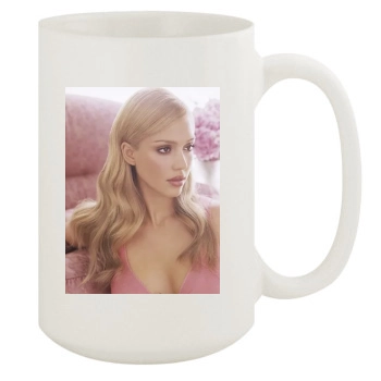 Jessica Alba 15oz White Mug