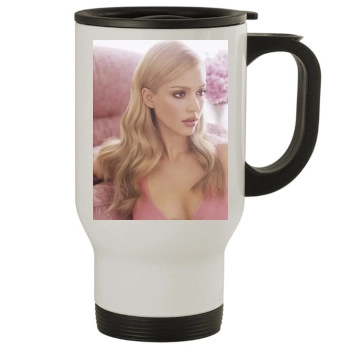 Jessica Alba Stainless Steel Travel Mug