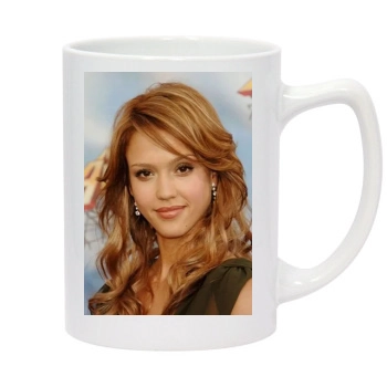 Jessica Alba 14oz White Statesman Mug