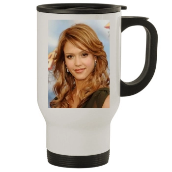 Jessica Alba Stainless Steel Travel Mug