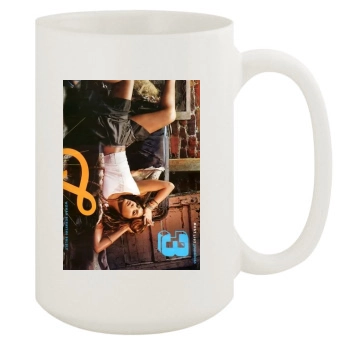 Jessica Alba 15oz White Mug