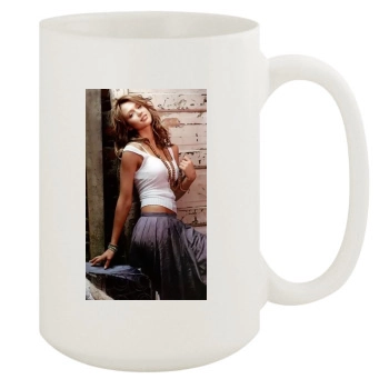 Jessica Alba 15oz White Mug