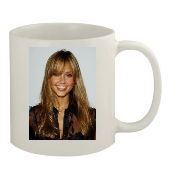 Jessica Alba 11oz White Mug