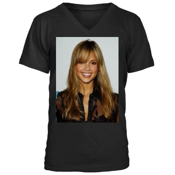 Jessica Alba Men's V-Neck T-Shirt