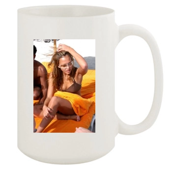 Jessica Alba 15oz White Mug