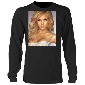 Jessica Alba Men's Heavy Long Sleeve TShirt