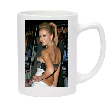 Jessica Alba 14oz White Statesman Mug