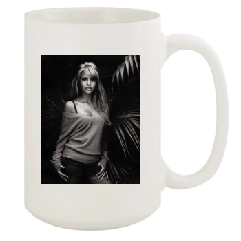 Jessica Alba 15oz White Mug