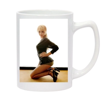 Jessica Alba 14oz White Statesman Mug