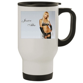 Jessica Alba Stainless Steel Travel Mug