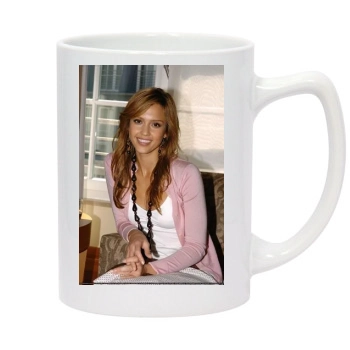 Jessica Alba 14oz White Statesman Mug