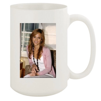 Jessica Alba 15oz White Mug