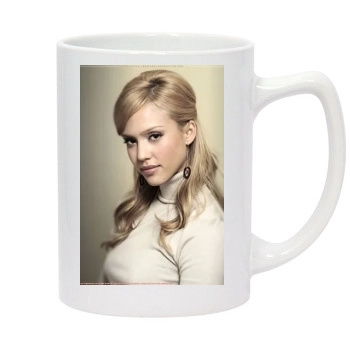 Jessica Alba 14oz White Statesman Mug