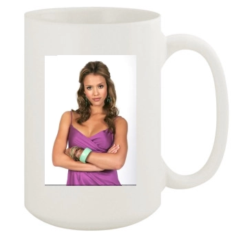 Jessica Alba 15oz White Mug