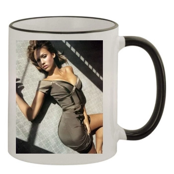 Jessica Alba 11oz Colored Rim & Handle Mug