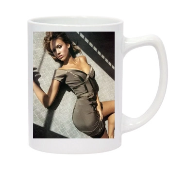 Jessica Alba 14oz White Statesman Mug