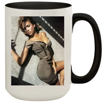 Jessica Alba 15oz Colored Inner & Handle Mug