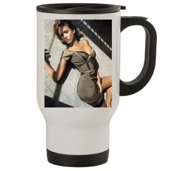 Jessica Alba Stainless Steel Travel Mug