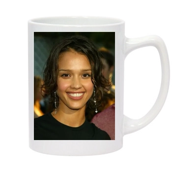 Jessica Alba 14oz White Statesman Mug