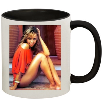 Jessica Alba 11oz Colored Inner & Handle Mug