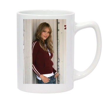 Jessica Alba 14oz White Statesman Mug