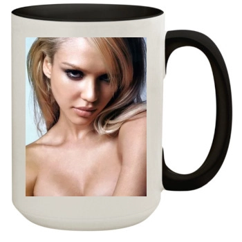 Jessica Alba 15oz Colored Inner & Handle Mug