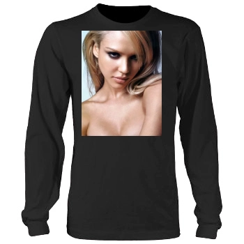 Jessica Alba Men's Heavy Long Sleeve TShirt