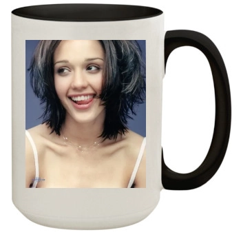 Jessica Alba 15oz Colored Inner & Handle Mug