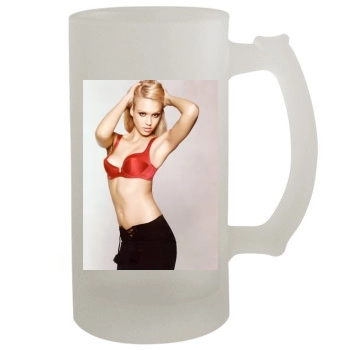 Jessica Alba 16oz Frosted Beer Stein