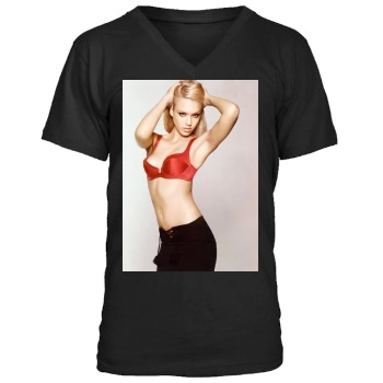 Jessica Alba Men's V-Neck T-Shirt