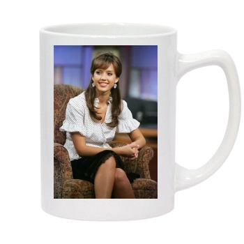 Jessica Alba 14oz White Statesman Mug