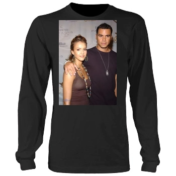 Jessica Alba Men's Heavy Long Sleeve TShirt