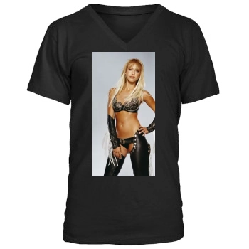 Jessica Alba Men's V-Neck T-Shirt