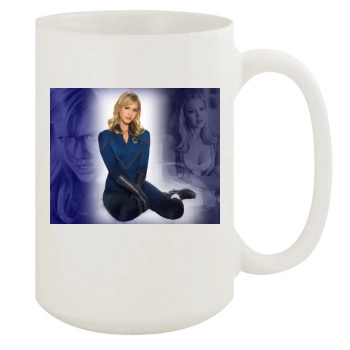 Jessica Alba 15oz White Mug