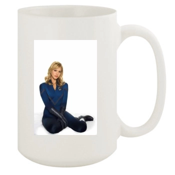 Jessica Alba 15oz White Mug