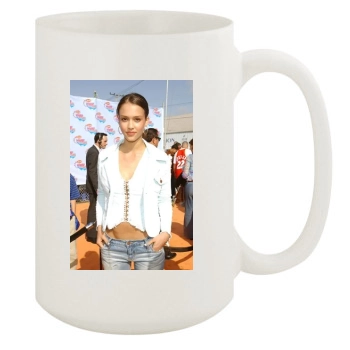 Jessica Alba 15oz White Mug