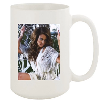 Jessica Alba 15oz White Mug