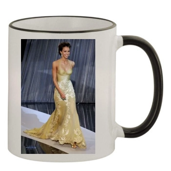 Jessica Alba 11oz Colored Rim & Handle Mug