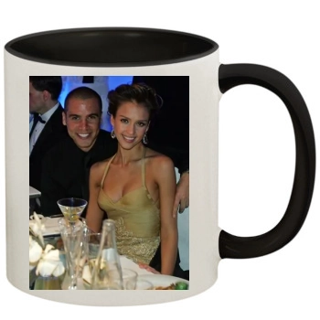 Jessica Alba 11oz Colored Inner & Handle Mug