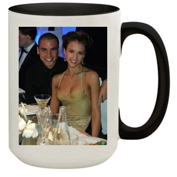 Jessica Alba 15oz Colored Inner & Handle Mug